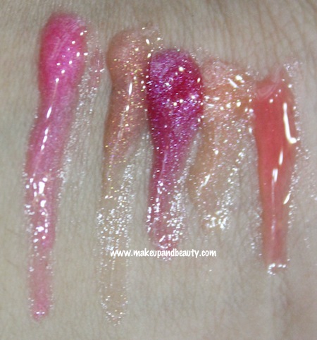 fruity jelly swatches