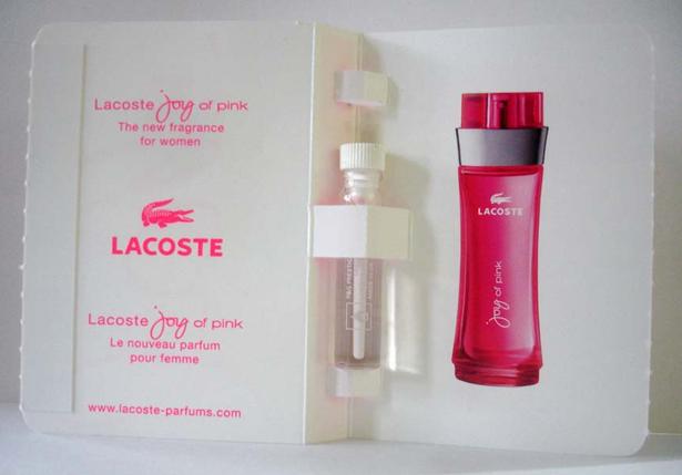 lacoste joy of pink tube