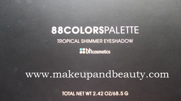 BH cosmetics palette