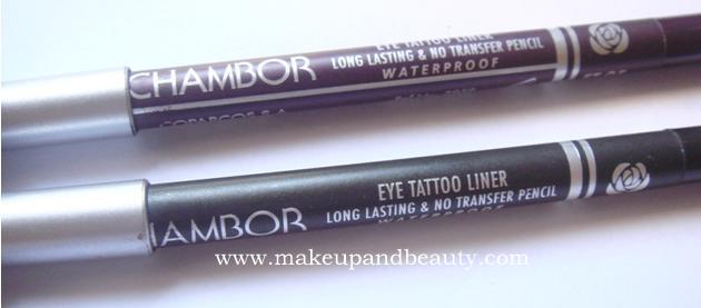 Chambor Eye Tattoo Liner ET 03 and ET 05