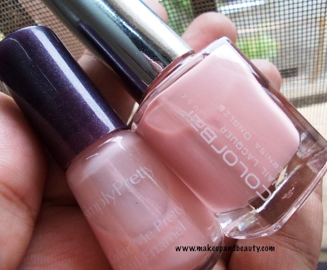 Colorbar Nail Lacquer Exclusive 40 Review + Dupe