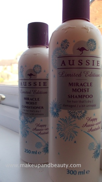 Aussie Moisturizing shampoo + conditioner
