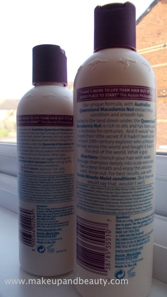 Aussie Moisturizing shampoo + conditioner