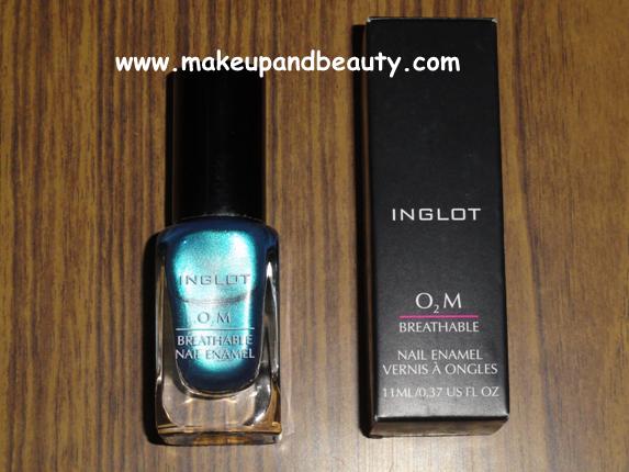 Inglot O2M Breathable Nail Enamel No. 645 Review, Photos, Swatches