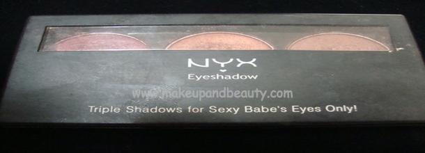NYX eyeshadow Trio