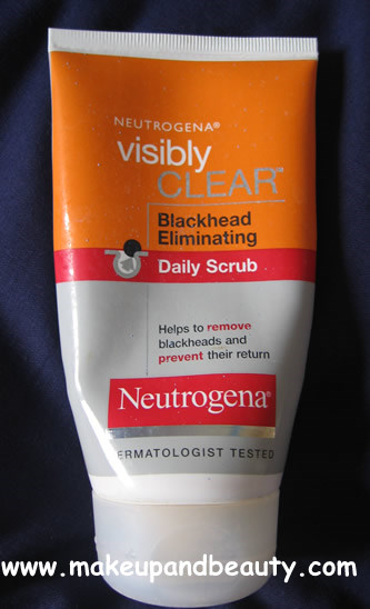 Neutrogena Visibly Clear Blackhead Eliminating Daily Scrub