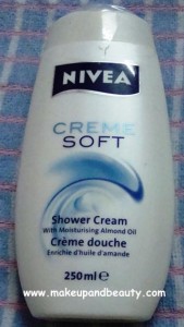 Nivea creme soft shower cream