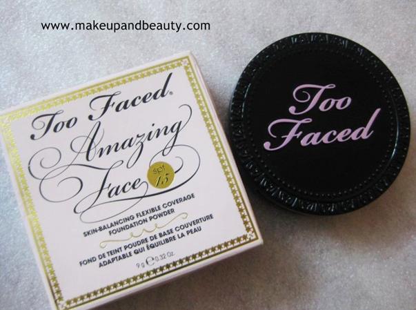 Too Faced Amazing Face Skin Balancing Foundation powder
