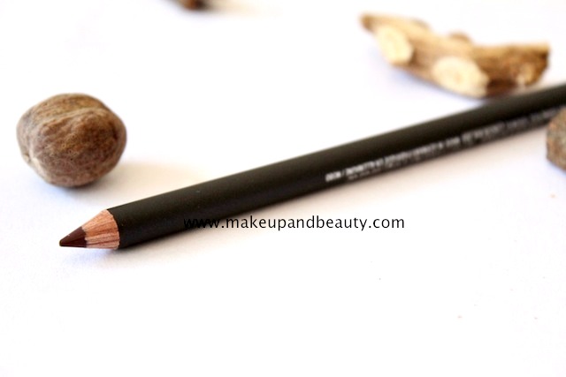 chestnut lip pencil review, swatch