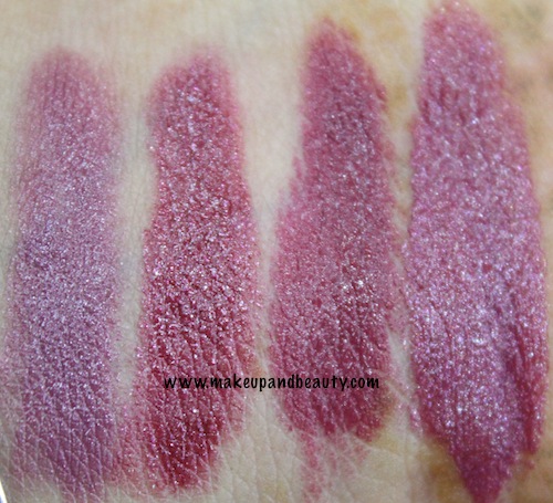 maybelline moisture extreme lipstick swatches
