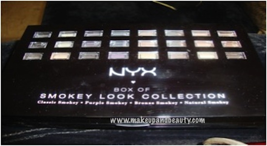 nyx smokey look collection