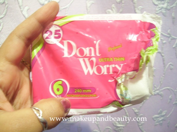 Don't Worry Sanitary Napkin