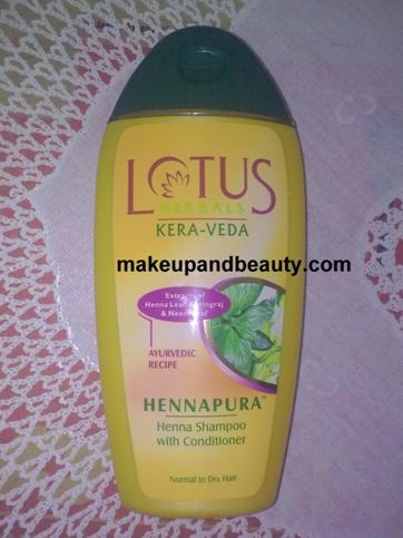 Lotus herbals Kera Veda Hennapura shampoo