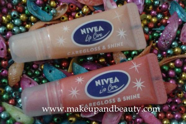 Nivea Lip Care in Pink Start and Glamorous Gloss natural