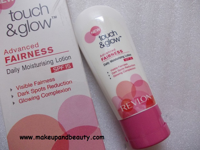 REVLON TOUCH AND GLOW DAILY MOISTURISING LOTION