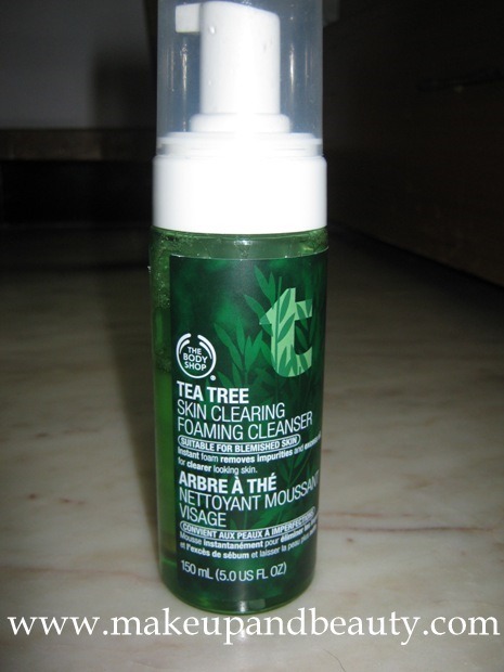 The Body Shop Tea Tree Foaming Cleanser