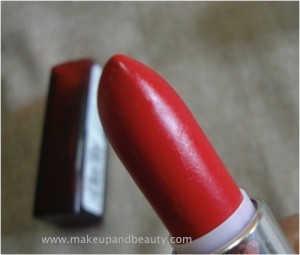 Maybelline Color Sensational Lipstick Fatal Red Review, Swatch, FOTD