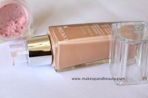lancome teint miracle foundation review, swatch