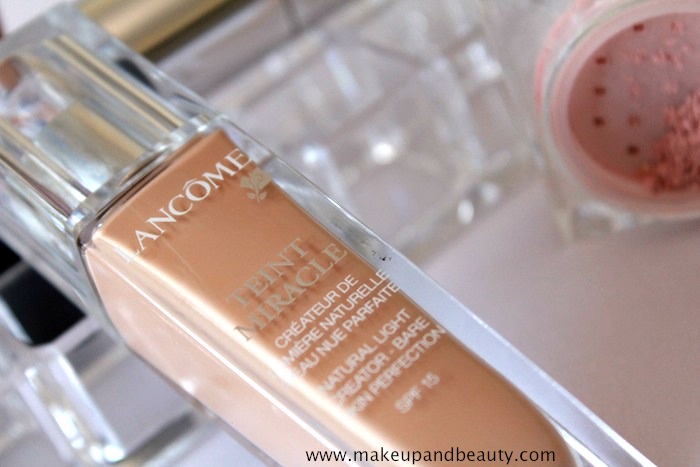 national eksistens Permanent Lancome Teint Miracle Foundation Review - Indian Makeup