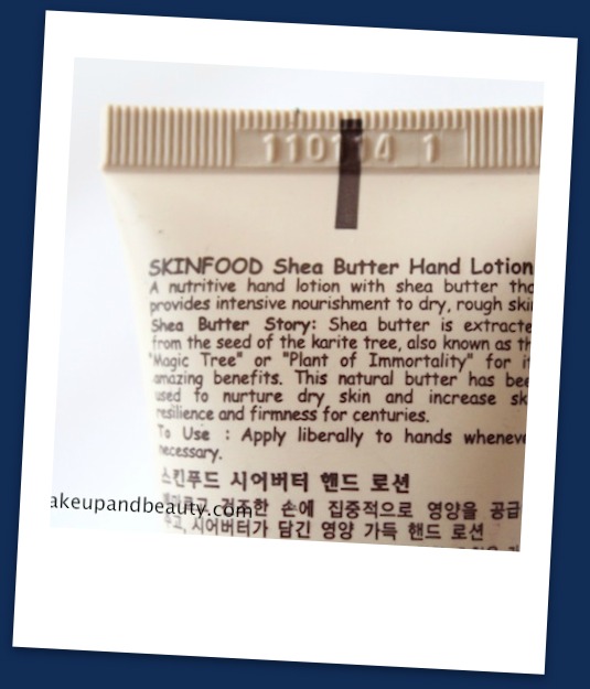 skinfood shea butter hand cream
