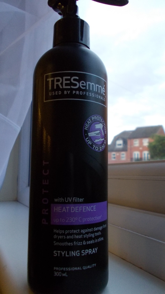 tresemme heat defence styling spray