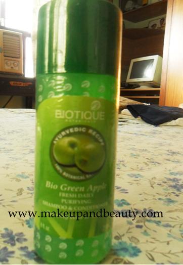 Biotique Bio Green Shampoo and Conditioner