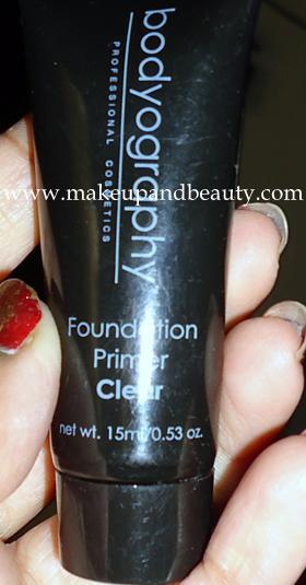 Bodyography Foundation Primer Veil Clear Review