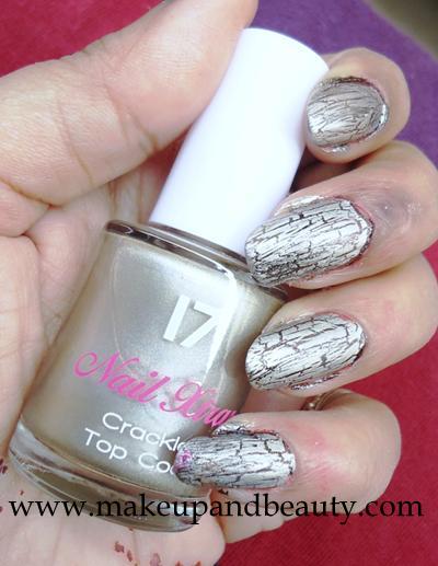 Boots 17 Nail Xtras Crackle Top Coat Review