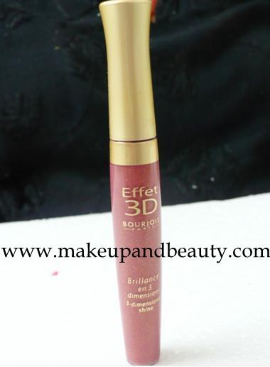 Bourjois Effet 3D Effect Lip Gloss in Shade 49 Brun Rose Authentic