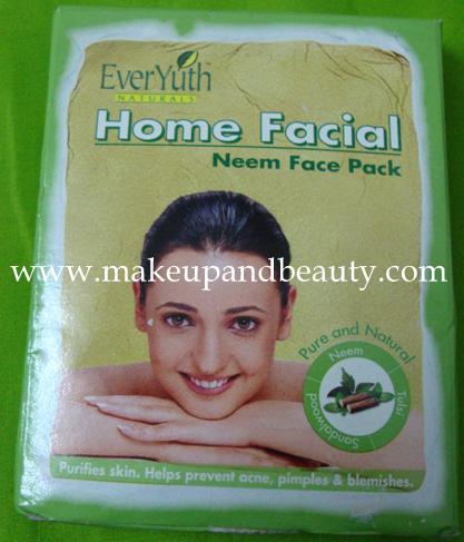 Everyuth Home Facial Neem Face Pack Review
