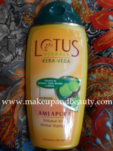 Lotus Herbals Kera Veda Amlapura Shikakai Amla Herbal Shampoo Review