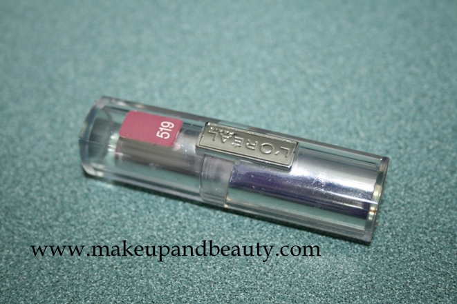 L’oreal Infallible Le Rouge Lipstick in Tender Berry 519