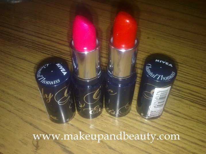 Nivea Color Passion Lipsticks in Lingerie Pink and Rouge d’Amor