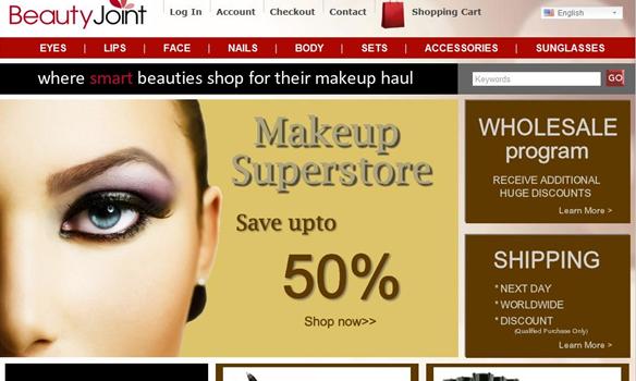 Online Shopping Spree with BeautyJoint Website
