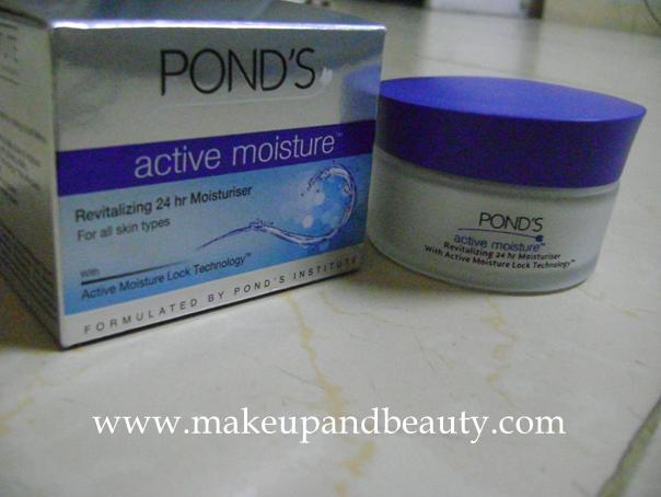 Pond’s active moisture revitalizing 24 hour moisturizer review