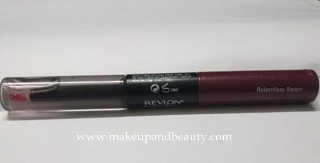 Revlon Colorstay Overtime Lip Color Relentless Raisin Review