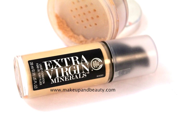 The Body Shop Extra Virgin Minerals foundation review