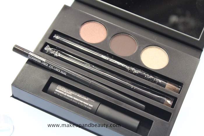 mac cinematics makeup lesson kit smoky brown