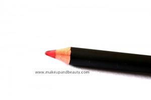 mac redd lip pencil review, swatch