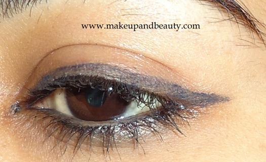 regn Monumental Making ELF Cream Eyeliner Midnight Review & Swatches - Indian Makeup