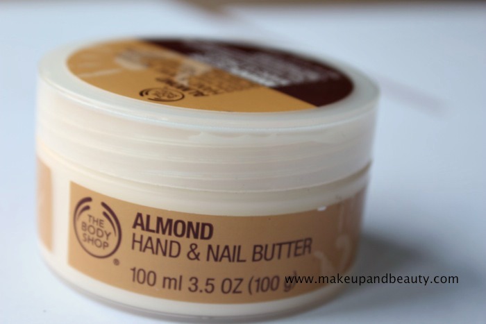 TBS almond hand and nail butter review