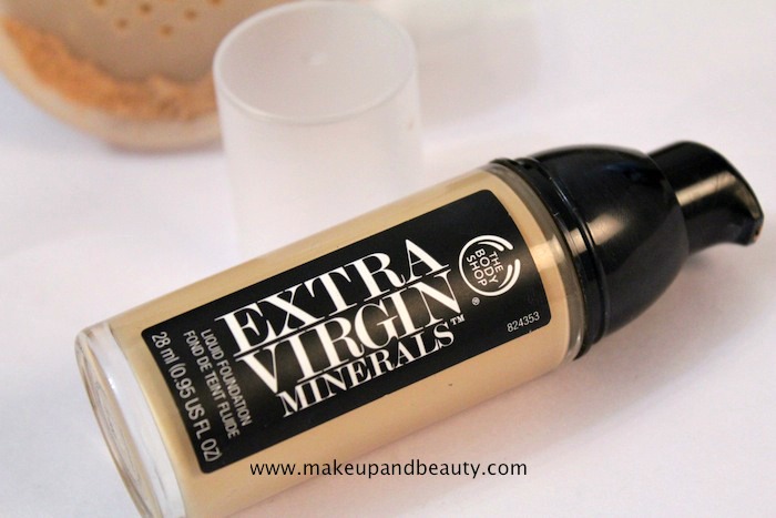 The Body Shop Extra Virgin Minerals foundation