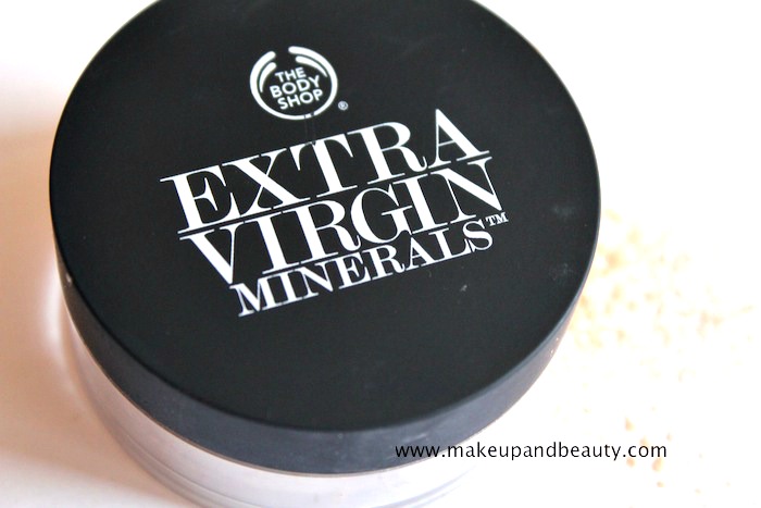 The body shop virgin minerals loose powder review