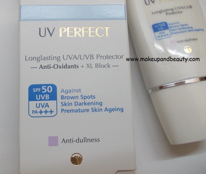 L’Oreal Paris UV Perfect Longlasting UVA/UVB Protector SPF 50 Anti Dullness