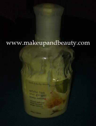 Bath & Body Works White Tea and Ginger Body Lotion