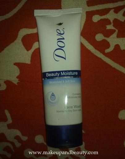 Dove Beauty Moisture Face Wash For Normal to Dry Skin