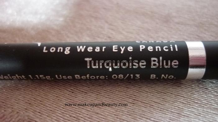Faces Long Wear Eye Pencil Turquoise Blue