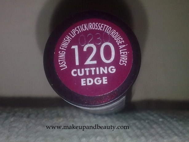 Rimmel Lasting Finish Lipstick in Shade #120 Cutting Edge