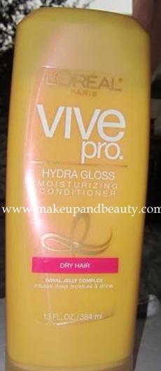 L'Oreal Paris Vive Pro Hydra Gloss Moisturizing Conditioner For Dry Hair