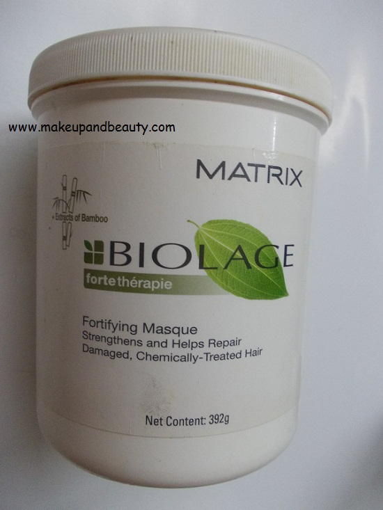 Matrix Biolage Fortetherapie Intensive Strengthening Masque
